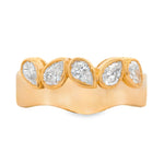 Load image into Gallery viewer, Ripple Bond Ring (Pears)

