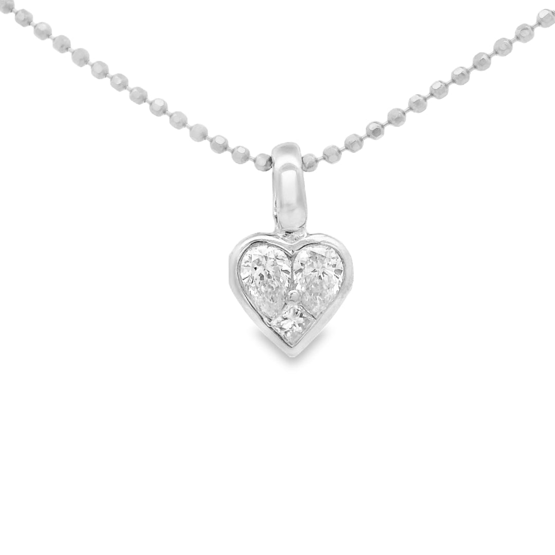 Invisible Heart Necklace
