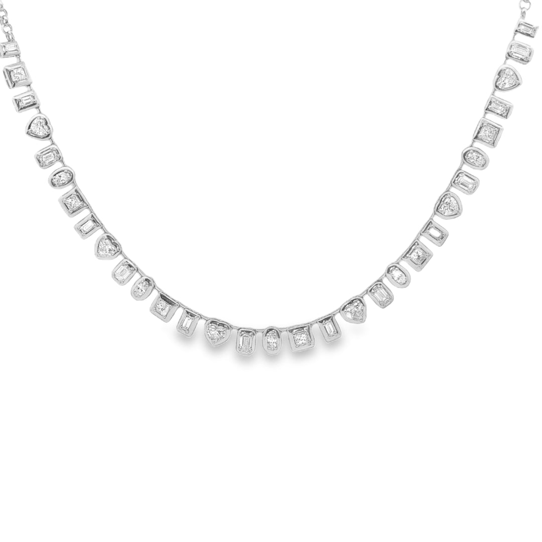 Mingling Diamonds Necklace