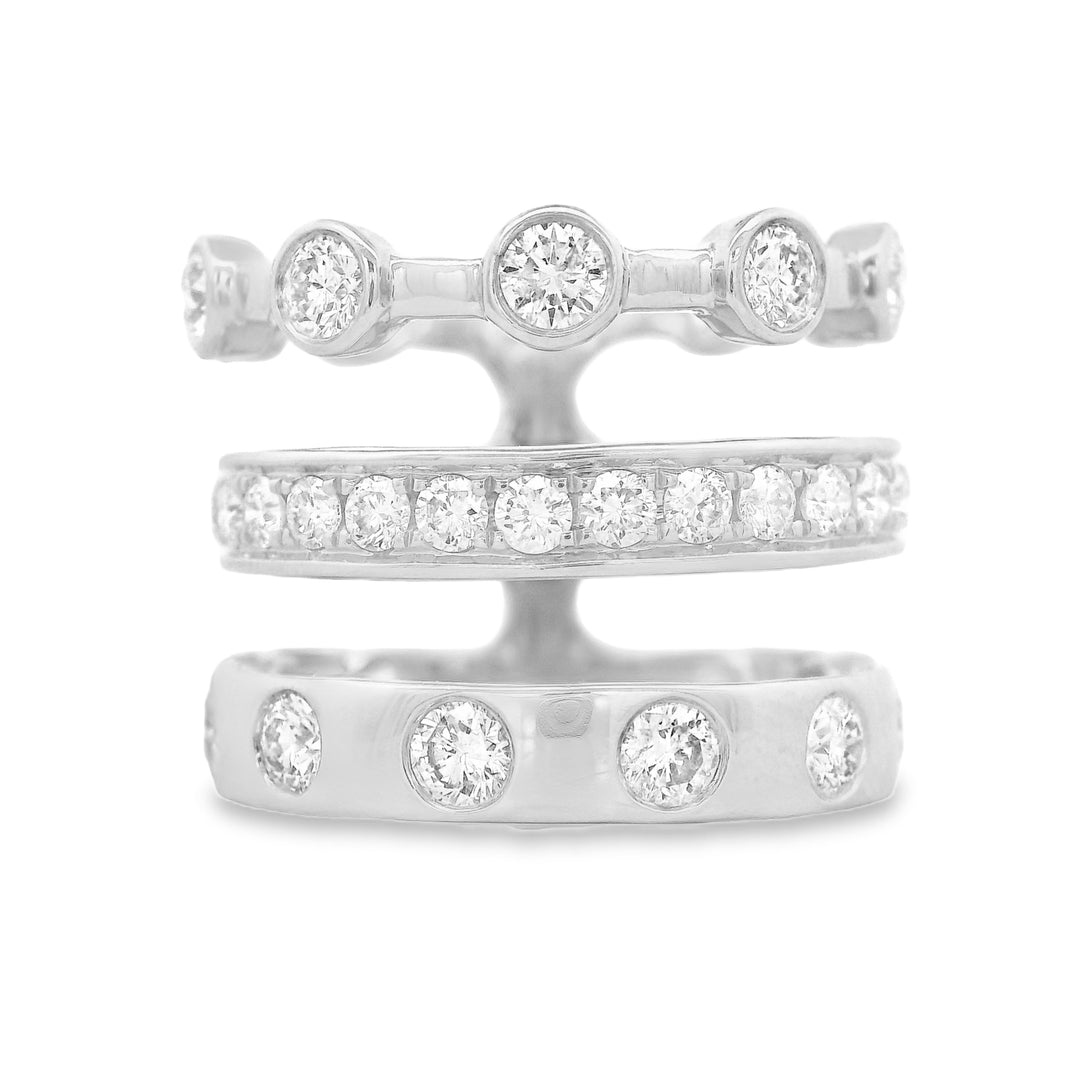 Triple Scoop Ring