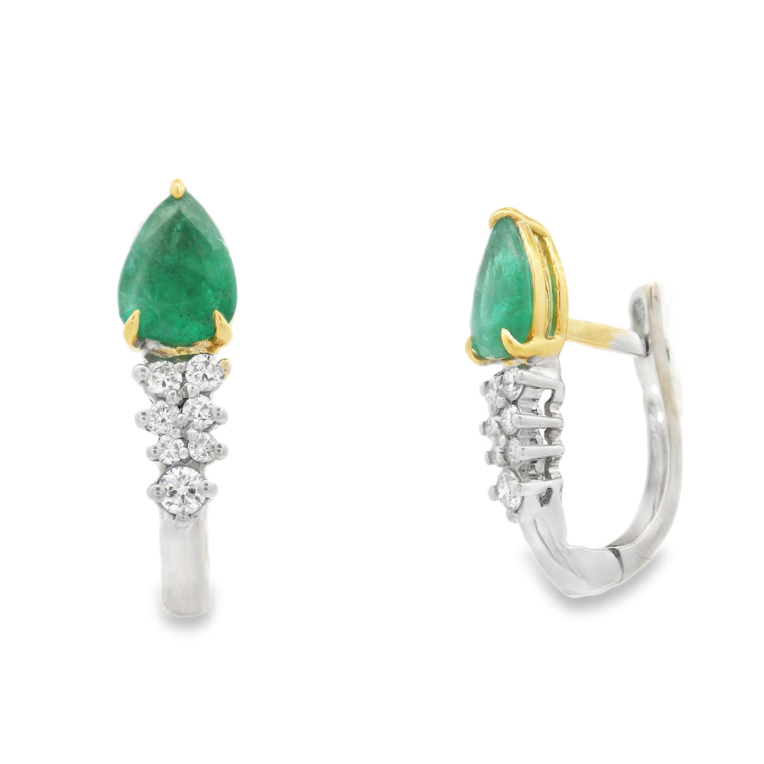 Emerald Trinkle Earrings