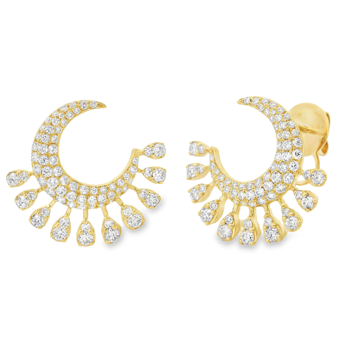 MoonLight Diamond Earrings