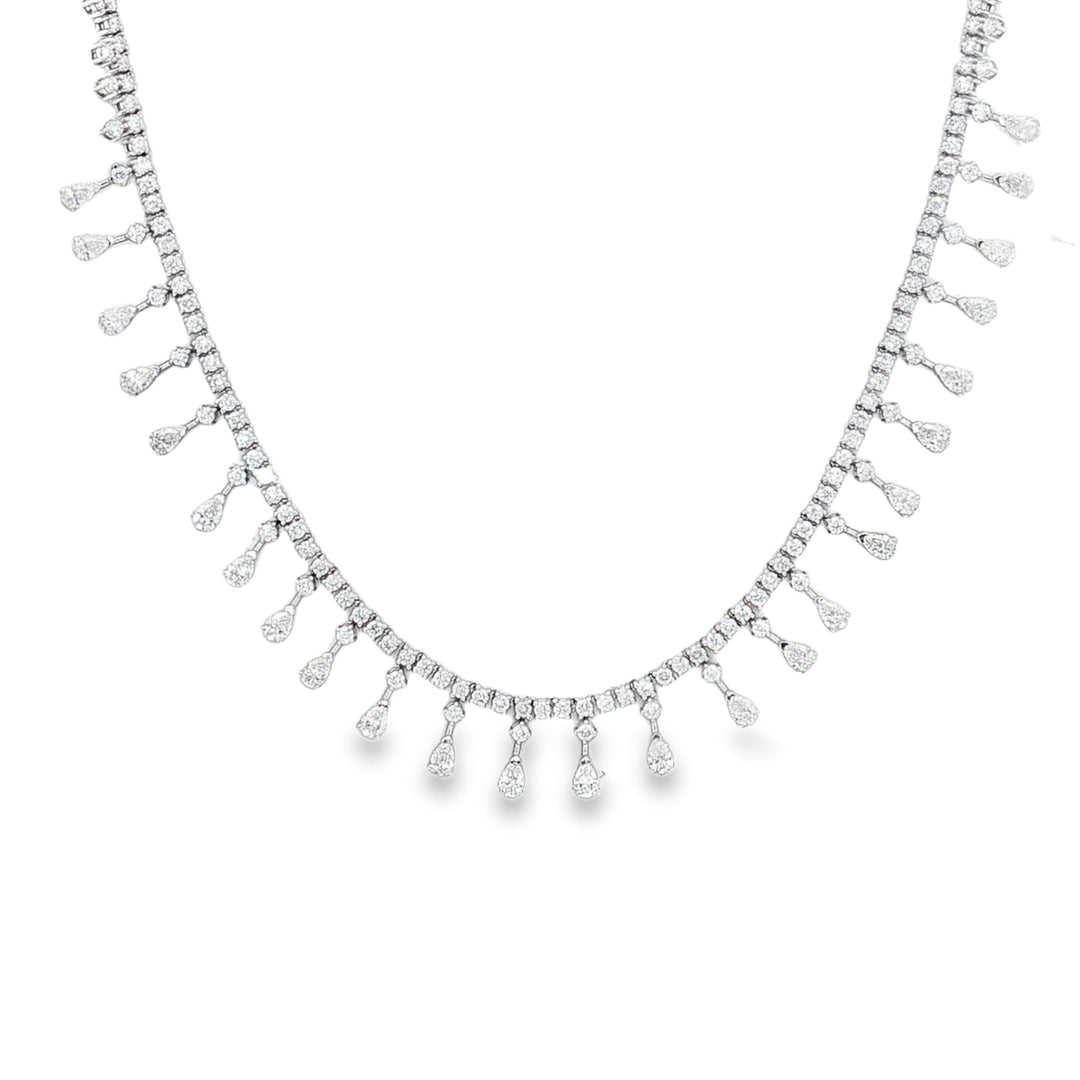 Diamond Cascade Necklace