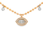 Load image into Gallery viewer, Grand Bubble Marquise Necklace
