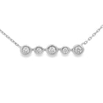 Load image into Gallery viewer, Bezel Row Necklace
