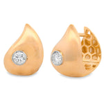 Load image into Gallery viewer, Diamond Flame Earrings
