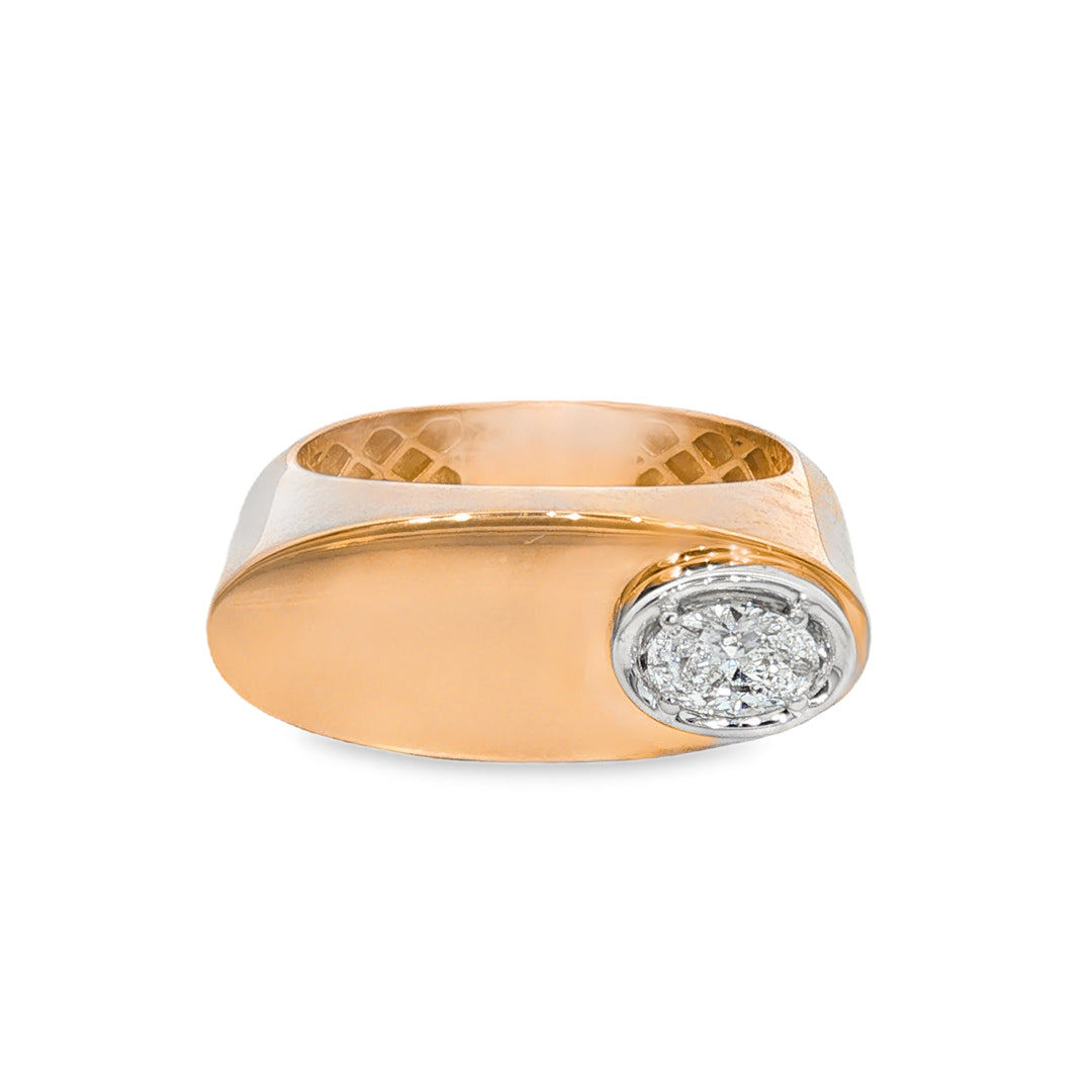 Leaning Oval Ring