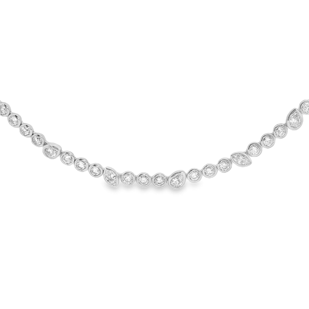 Morse Tennis Necklace