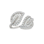 Load image into Gallery viewer, Baguette Leaf Ring
