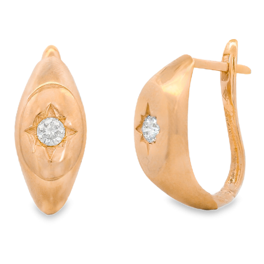 Stardust Hoops