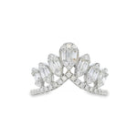Load image into Gallery viewer, Baguette Tiara Ring
