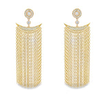Load image into Gallery viewer, Diamond Fringe Earrings

