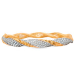 Load image into Gallery viewer, Diamond Twist Bangle
