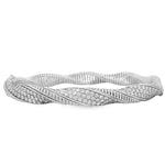 Load image into Gallery viewer, Diamond Twist Bangle
