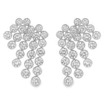 Load image into Gallery viewer, Bezel Cascade Earrings
