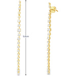 Load image into Gallery viewer, Slimmy Diamond Earrings
