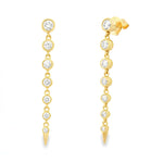 Load image into Gallery viewer, Spear Diamond Earrings
