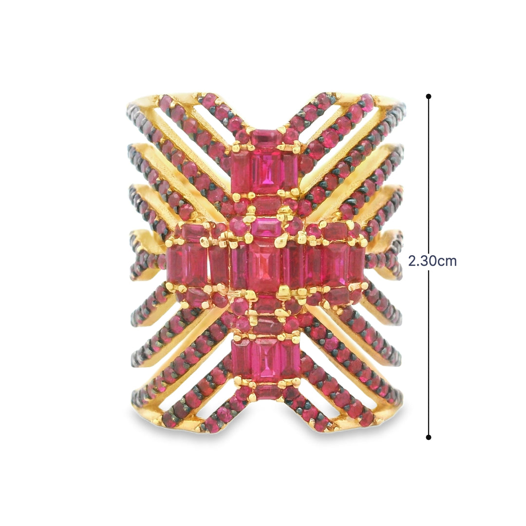 Ruby Armor Ring