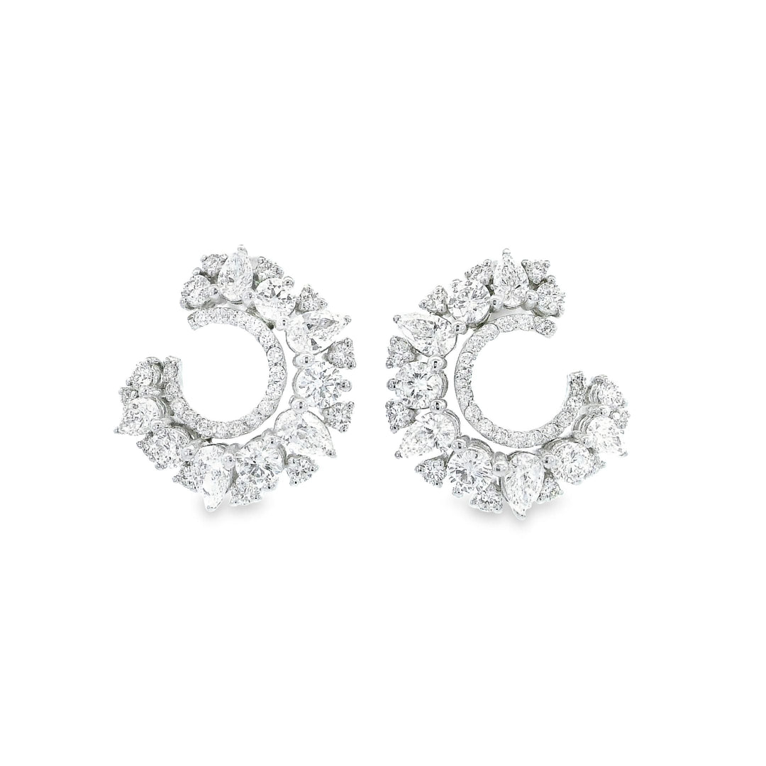 Diamonds Bouquet Earrings