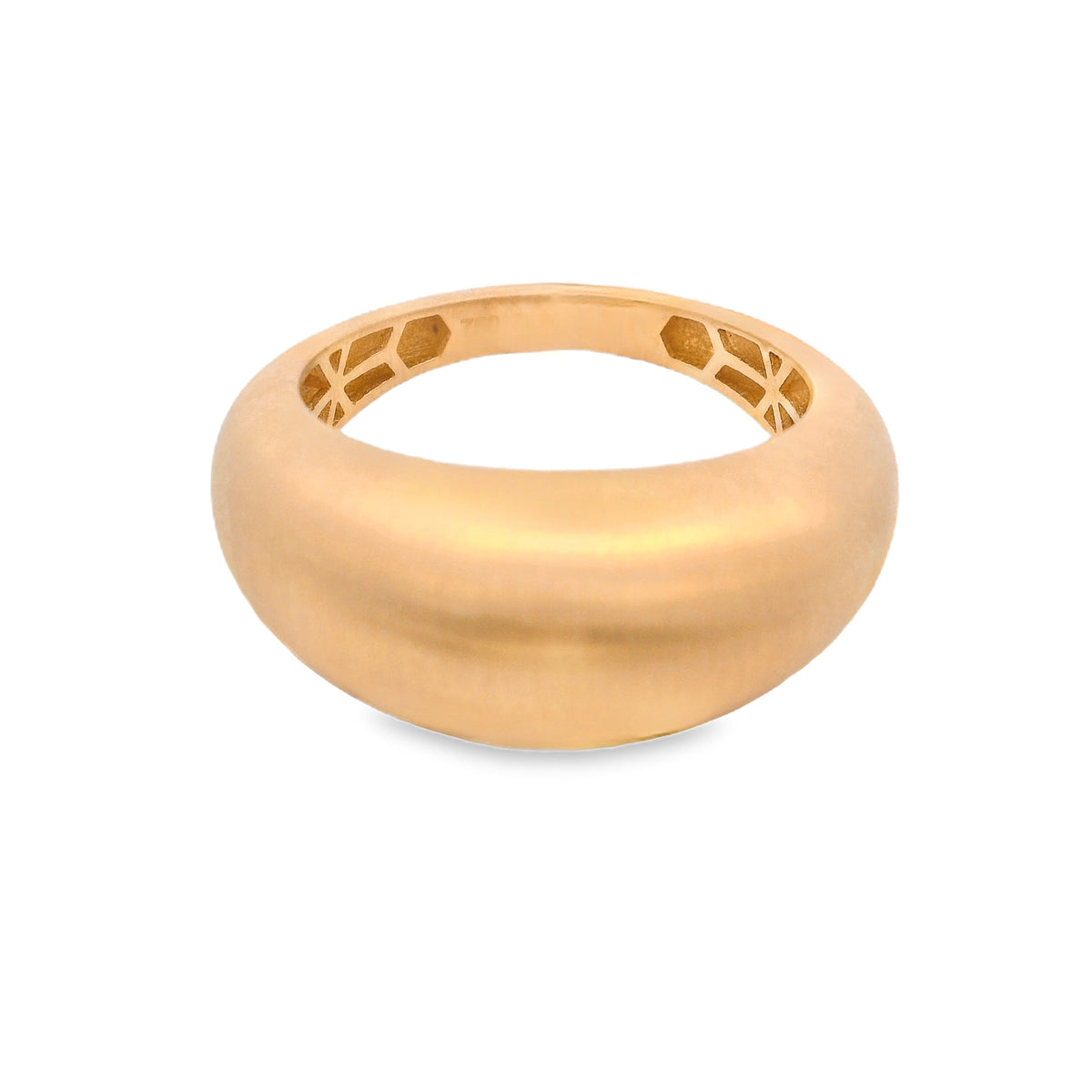 Slim dome ring