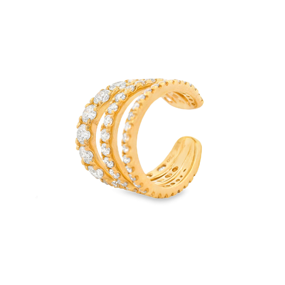 Triple Row Earcuff