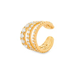 Load image into Gallery viewer, Triple Row Earcuff
