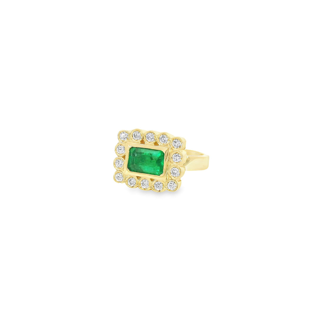 Emerald Birwaz Ring, Small Size