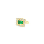 Load image into Gallery viewer, Emerald Birwaz Ring, Small Size
