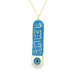 Load image into Gallery viewer, Masha'Allah Enamel Necklace
