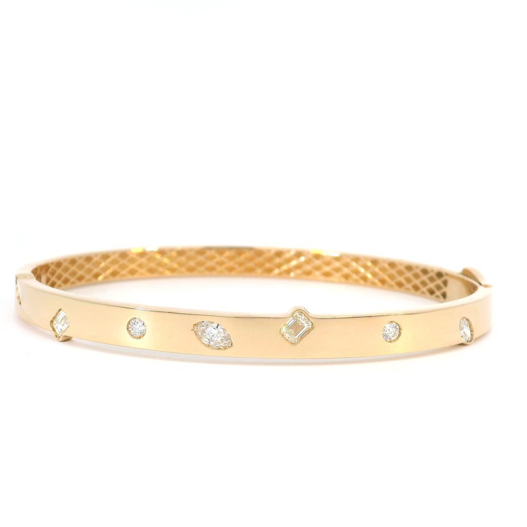 Diamond Scattered Gems Bracelet