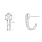 Load image into Gallery viewer, Pear Detour Hoops
