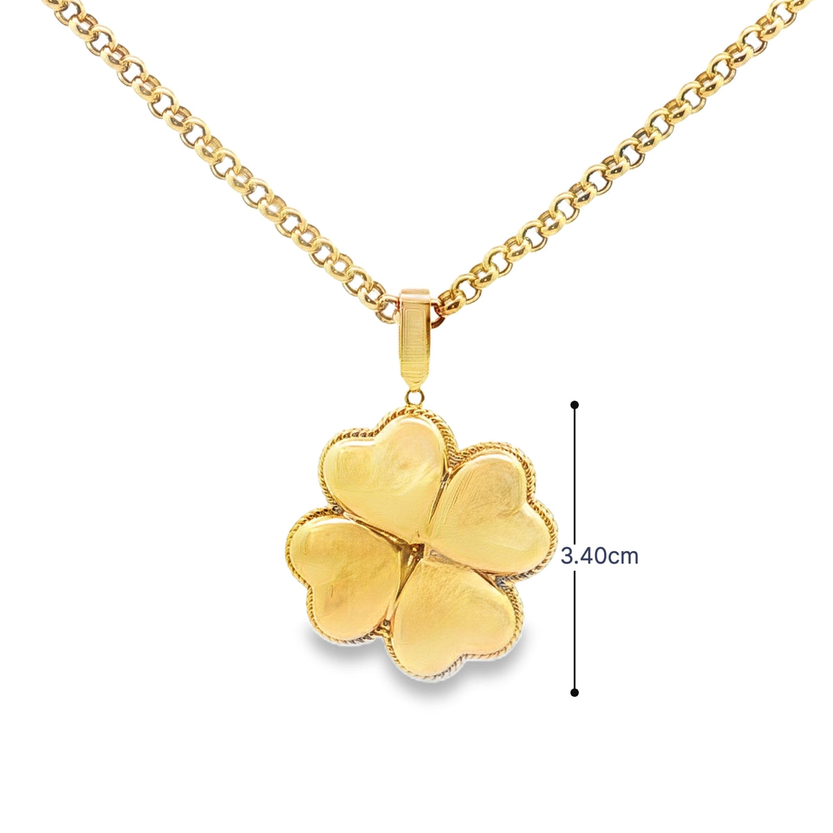 Big Lucky Clover Chain – Imad Baadarani Jewelry