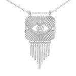 Load image into Gallery viewer, Eye Fringe Necklace
