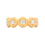 Load image into Gallery viewer, Bezel Round Diamond Eternity Ring
