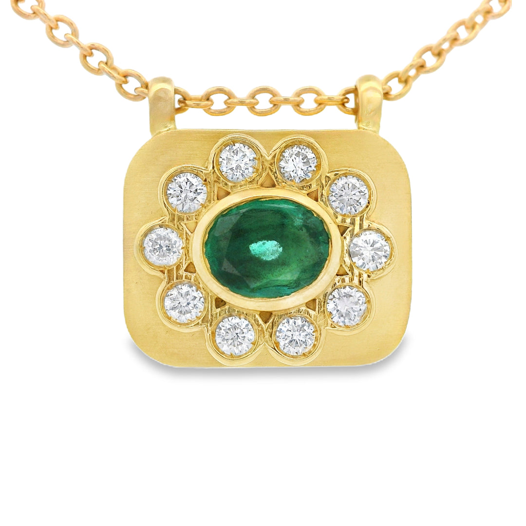 Emerald Bloom Necklace