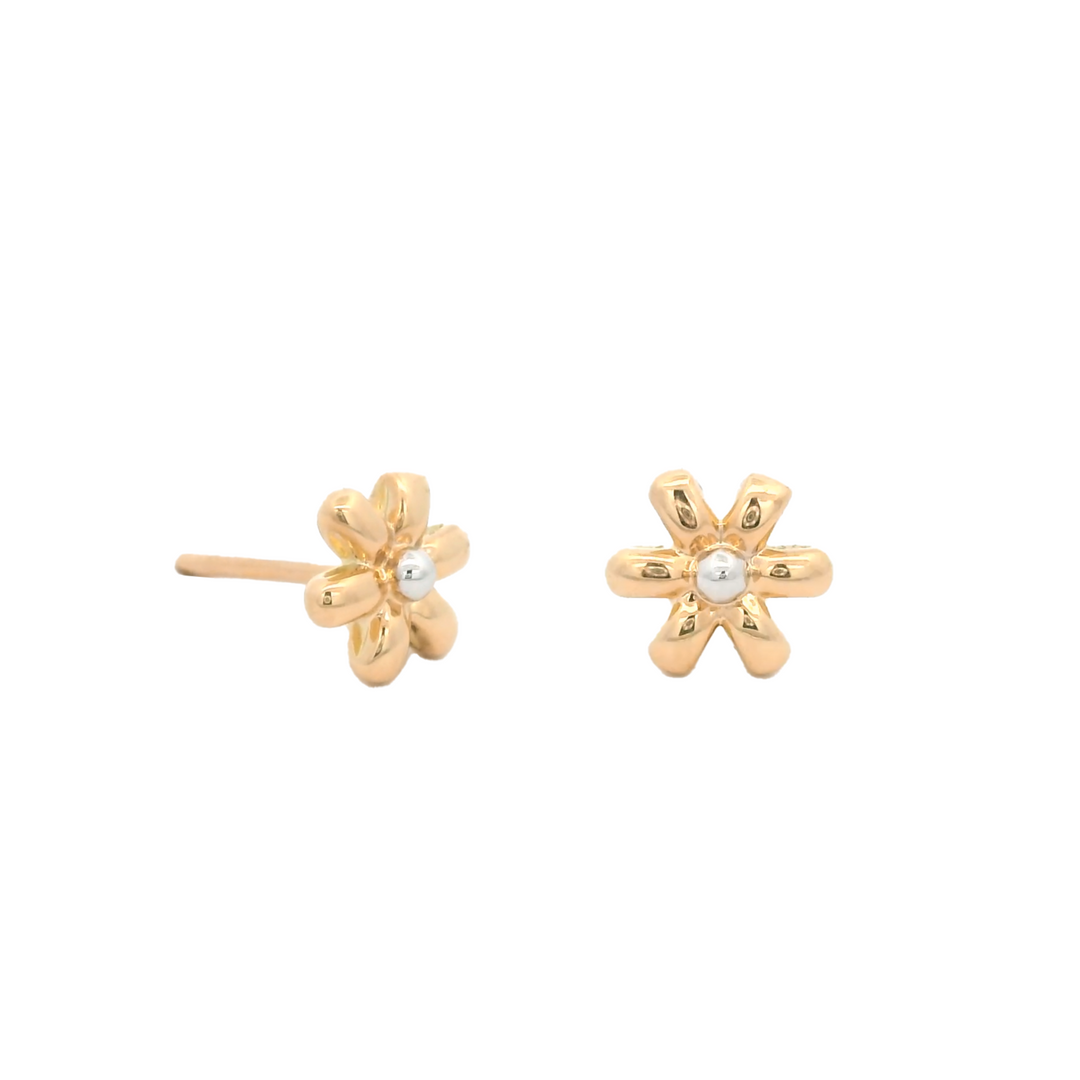 Mini Inflated Daisy Studs