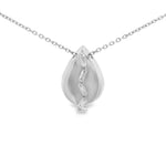 Load image into Gallery viewer, Gold Teardrop Baguette Pendant
