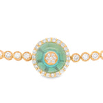 Load image into Gallery viewer, Aqua Bloom Bracelet
