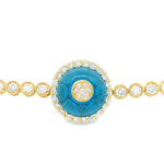 Load image into Gallery viewer, Aqua Bloom Bracelet
