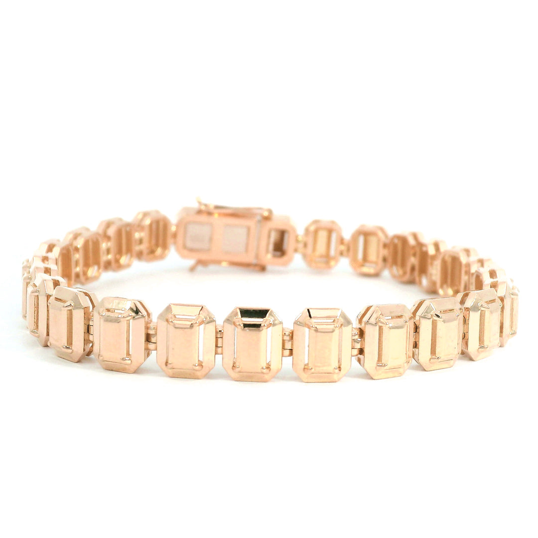 Golden Delights Tennis Bracelet