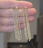 Load and play video in Gallery viewer, Frenzy Diamond Earrings
