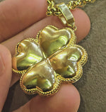 Load and play video in Gallery viewer, Big Lucky Clover Chain
