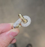 Load and play video in Gallery viewer, Interlocked Gold and Diamond Ring
