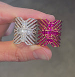 Load and play video in Gallery viewer, Ruby Armor Ring
