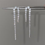 Load and play video in Gallery viewer, Lounging Diamond Earrings
