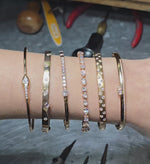 Load and play video in Gallery viewer, Velvet Polkadot Bracelet
