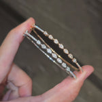 Load and play video in Gallery viewer, Bezel-Pear Horizon Bracelet
