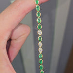 Load and play video in Gallery viewer, Emerald Mirage Bracelet
