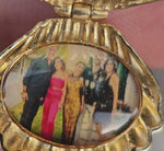 Load and play video in Gallery viewer, Gold Seashell Photo Locket
