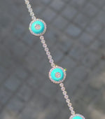 Load and play video in Gallery viewer, Aqua Bloom Bracelet
